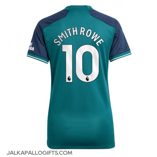 Arsenal Emile Smith Rowe #10 Kolmaspaita Naiset 2023-24 Lyhythihainen